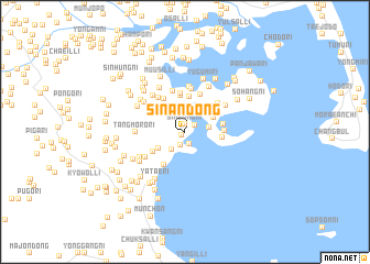map of Sinan-dong