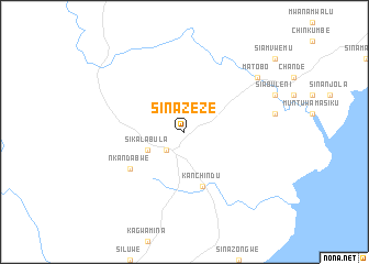 map of Sinazeze