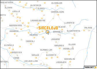 map of Sincelejo