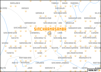 map of Sinchã Ama Samba