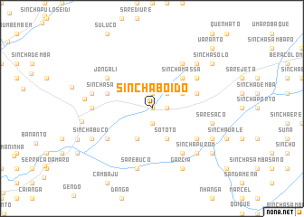 map of Sinchã Boído