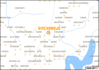 map of Sinchã Bójò