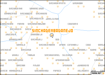 map of Sinchã Demba Danejo