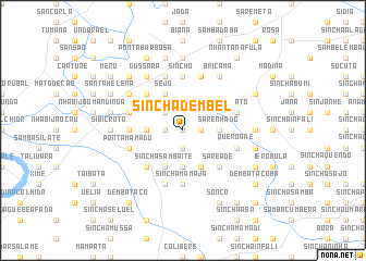 map of Sinchã Dembel