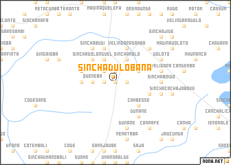 map of Sinchã Dulò Bana