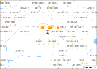 map of Sinchã Hélà