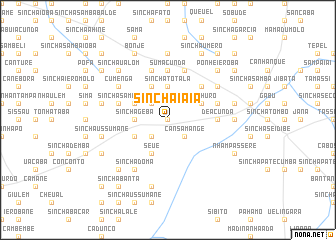 map of Sinchã Iáià