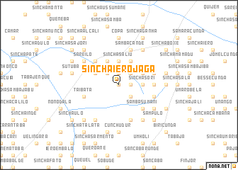 map of Sinchã Iero Jaga