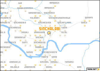 map of Sinchã Labi