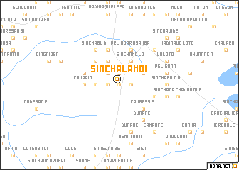 map of Sinchã Lamoi