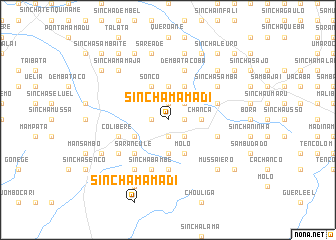 map of Sinchã Mamadi