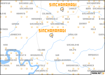 map of Sinchã Mamadi