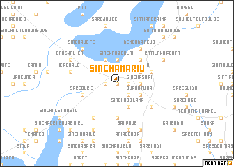 map of Sinchã Mariu