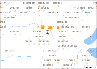 map of Sinchã Mólò