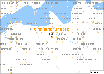 map of Sinchang Njokala