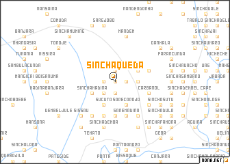 map of Sinchã Quedà