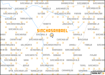 map of Sinchã Sambael
