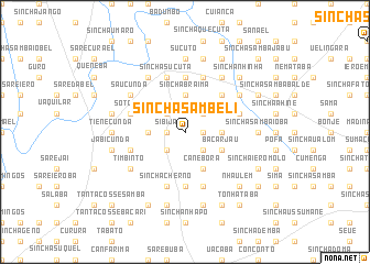 map of Sinchã Sambeli