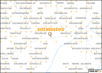 map of Sinchã Serifo