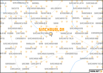 map of Sinchã Ualom