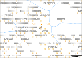 map of Sinchã Usso