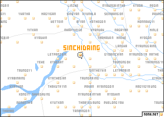 map of Sinchidaing