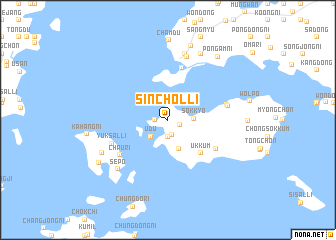 map of Sinch\