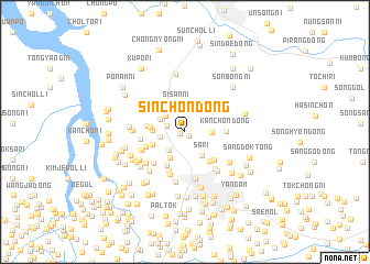 map of Sinch\