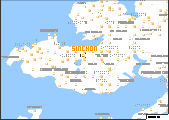 map of Sin-ch\