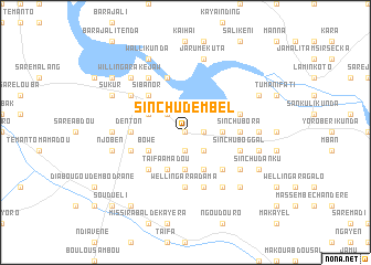 map of Sinchu Dembel