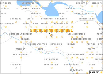 map of Sinchu Samba Koumbel