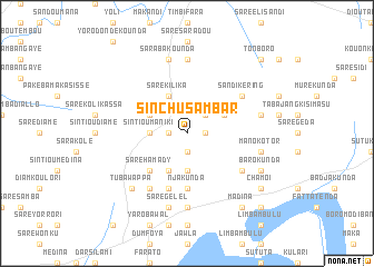 map of Sinchu Sambar