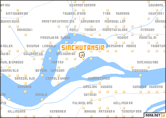 map of Sinchu Tamsir