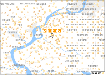 map of Sindae-ri