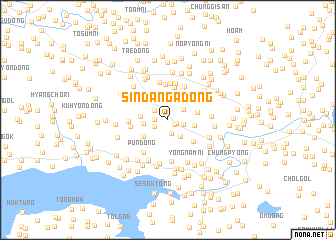 map of Sindanga-dong