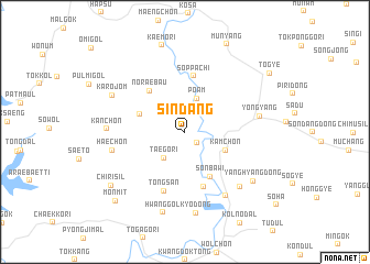 map of Sindang