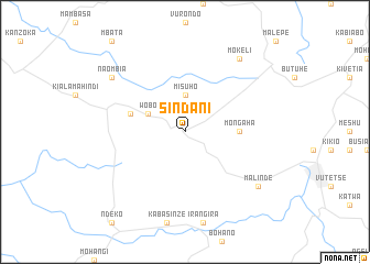 map of Sindani