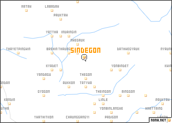 map of Sindègon