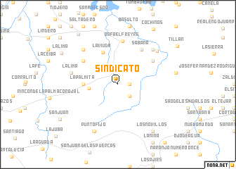 map of Sindicato