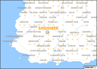 map of Sindikianá