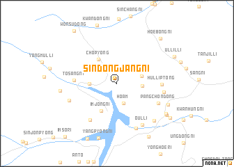 map of Sindongjang-ni