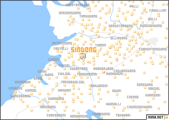 map of Sin-dong