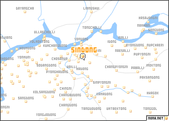 map of Sin-dong