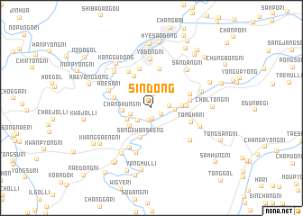 map of Sin-dong