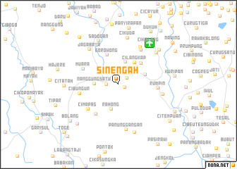 map of Sinengah