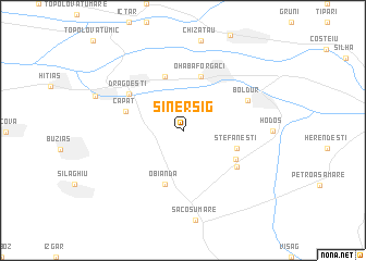 map of Sinersig