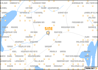 map of Sine