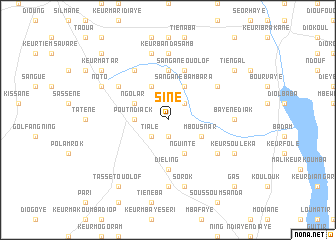 map of Sine