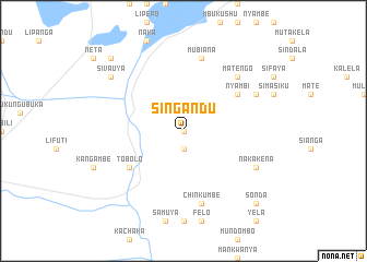 map of Singandu