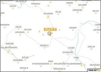 map of Singaw